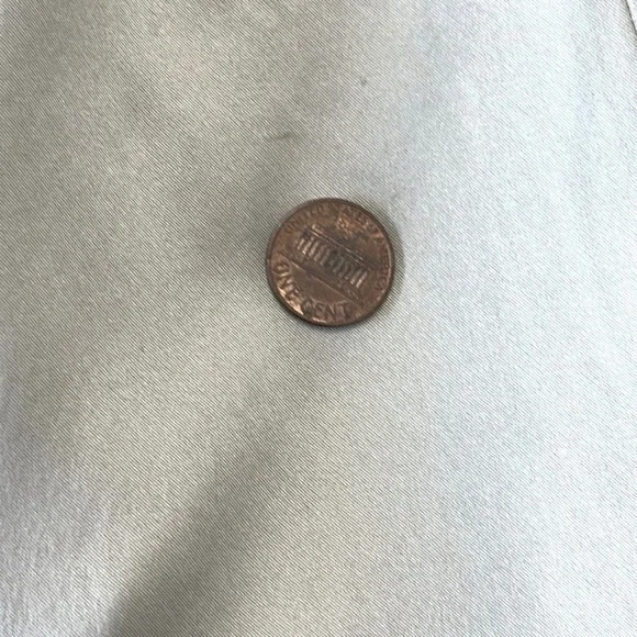 Marina Rinaldi Champagne Silk High Low Trumpet Paneled Midi Skirt Size 22 - Picture 11 of 11